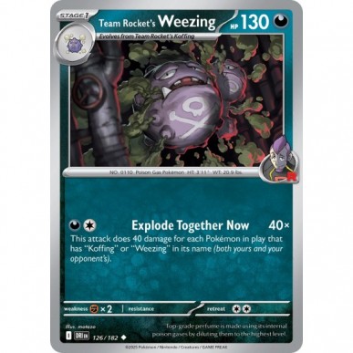 Team Rocket's Weezing