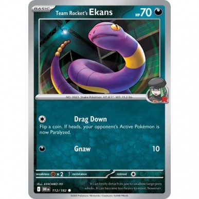 Team Rocket's Ekans
