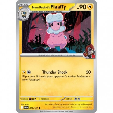 Team Rocket's Flaaffy