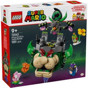 LEGO Super Mario - 72042 - Principe Florian e Bowser Castello