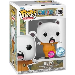 Funko Pop Animation 1896 - Bepo - One Piece (Special Edition) (Flocked)