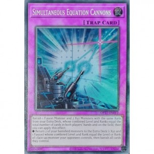 Cannoni Equazione Simultanea