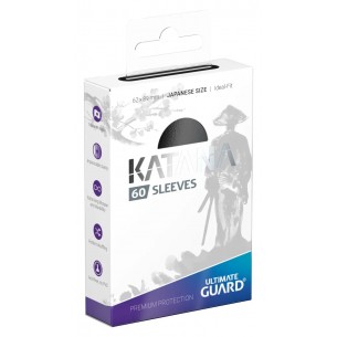 Small Japanese - Katana Sleeves - Black (60 Bustine) - Ultimate Guard