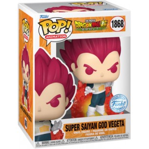 Funko Pop Animation 1868 - Super Saiyan God Vegeta - Dragon Ball Super: Broly (Special Edition)
