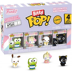 Funko Bitty Pop - Hello Kitty and Friends 4 Pack - Keroppi / Hello Kitty / Pochacco / Mystery (Chase)