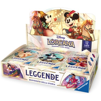 Lorcana - Leggende - Booster Pack Display da 24 Buste (ITA)