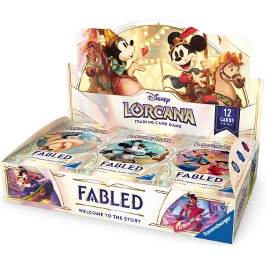 Lorcana - Fabled - Booster Pack Display da 24 Buste (ENG)
