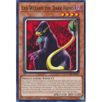 Lo Stregone Leone il Demone Oscuro