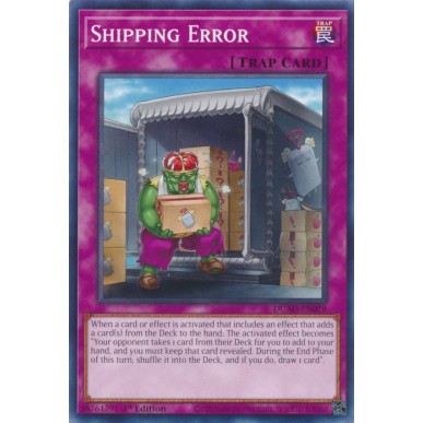 Shipping Error
