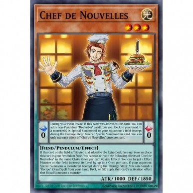 Chef de Nouvelles