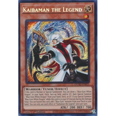 Kaibaman the Legend (V.1 - Secret  Rare)