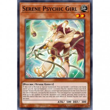 Serene Psychic Girl