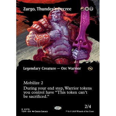 Zurgo, Thunder's Decree