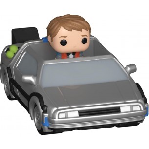 Funko Bitty Pop Rides - Marty McFly and Time Machine - Back to the Future 2