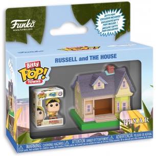 Funko Bitty Pop Towns - Russell and the House - Up