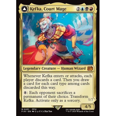 Kefka, Court Mage // Kefka, Ruler of...