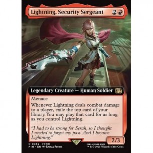 Lightning, Security Sergeant