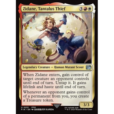 Zidane, Tantalus Thief
