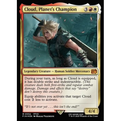 Cloud, Planet's Champion
