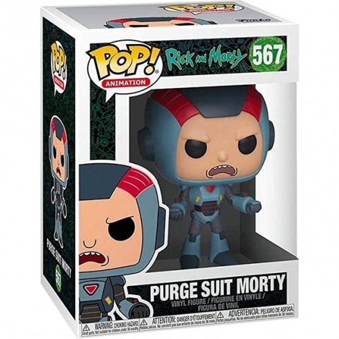 Funko Pop Animation 567 - Purge Suit Morty - Rick and Morty Funko