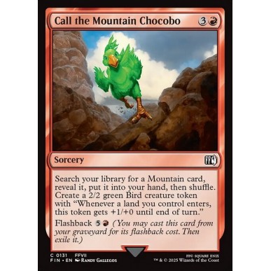 Call the Mountain Chocobo