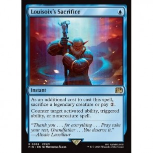 Louisoix's Sacrifice