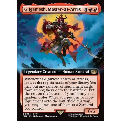 Gilgamesh, Master-at-Arms