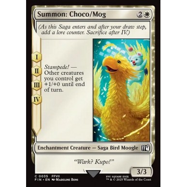 Summon: Choco/Mog