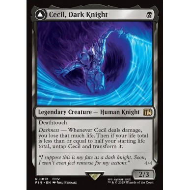 Cecil, Dark Knight // Cecil, Redeemed...