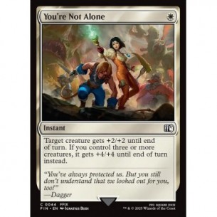 You're Not Alone