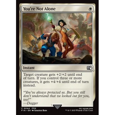 You're Not Alone
