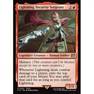 Lightning, Security Sergeant