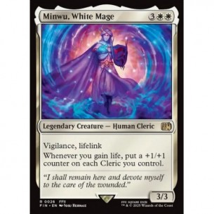 Minwu, White Mage