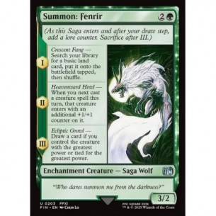 Summon: Fenrir