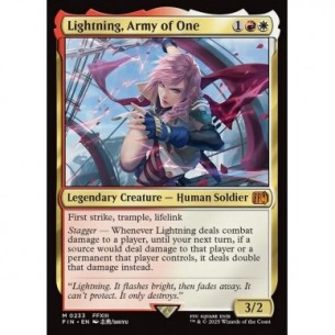 Lightning, Army of One