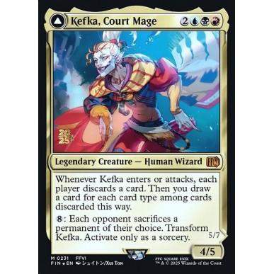 Kefka, Court Mage // Kefka, Ruler of...