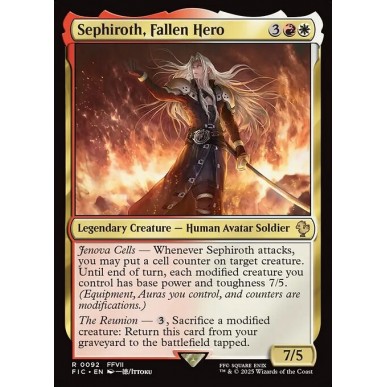 Sephiroth, Fallen Hero