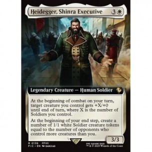 Heidegger, Shinra Executive