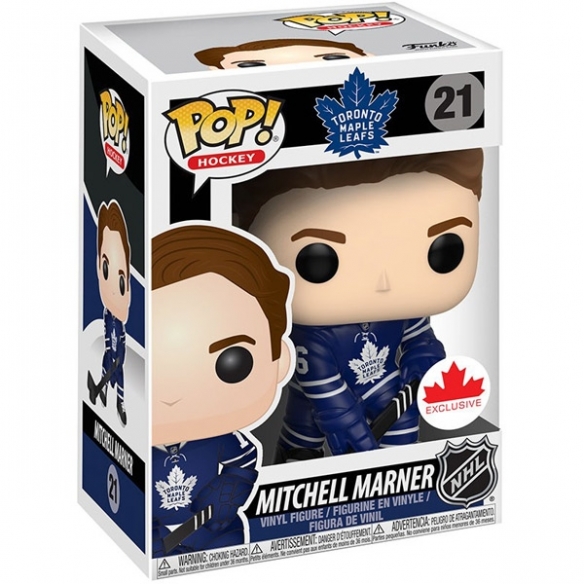 Funko Pop Hockey 21 - Mitchell Marner - Toronto Maple Leafs (Exclusive) POP!