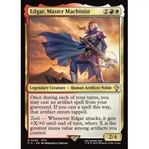 Edgar, Master Machinist