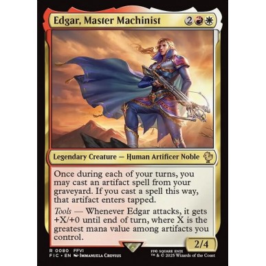 Edgar, Master Machinist
