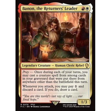 Banon, the Returners' Leader