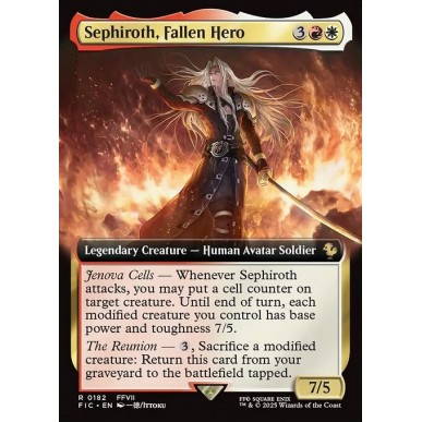 Sephiroth, Fallen Hero