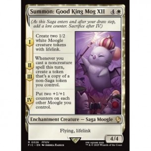 Summon: Good King Mog XII