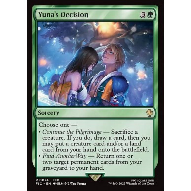 Yuna's Decision
