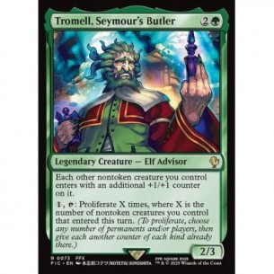 Tromell, Seymour's Butler