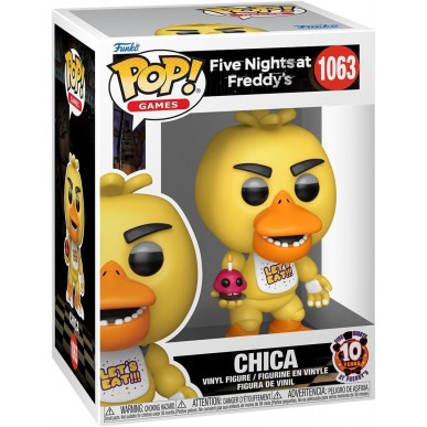 Funko Pop Games 1063 - Chica - Five Nights at Freddy's (10 Years)