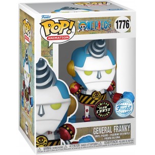 Funko Pop Animation 1776 - General Franky - One Piece (Special Edition) (Limited Glow Chase Edition)