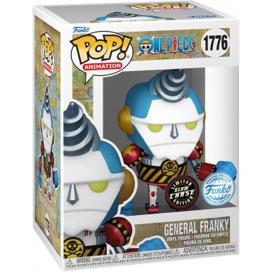 Funko Pop Animation 1776 - General Franky - One Piece (Special Edition) (Limited Glow Chase Edition)