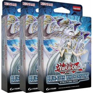 Blue-Eyes White Destiny - 3x Structure Deck (Unlimited - ENG)